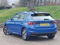 Used Skoda Fabia SE L 110 HP (80 kW) 2023 Blue Hatchback