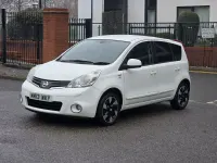 Used Nissan Note N-TEC 2013 White Hatchback