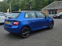 Used Skoda Fabia 2018 Blue Hatchback