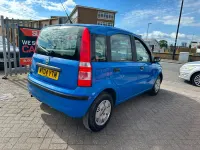 Begagnad Fiat Panda Dynamic 2004 Blå Halvkombi