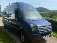 Used VW Crafter 136 HP (100 kW) 2012 Blue Van