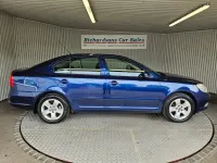 Used Skoda Octavia Elegance 105 HP (77 kW) 2009 Blue Hatchback