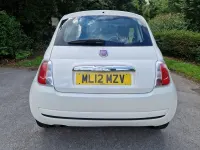 Used Fiat 500 Pop 69 HP (50 kW) 2012 White Hatchback