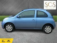Used Nissan Micra 88 HP (64 kW) 2006 Blue Hatchback