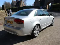 Usado Audi A4 S-Line 170 HP (125 kW) 2007 Prateado Sedan