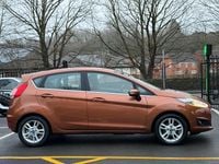 Used Ford Fiesta Zetec 2015 Brown Hatchback