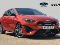 Used Kia Ceed GT-Line S 158 HP (116 kW) 2023 Orange Hatchback