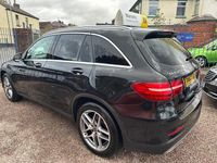 Used Mercedes GLC250 AMG line 204 HP (150 kW) 2017 Black SUV