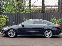 Used Mercedes CLA200 AMG line 163 HP (119 kW) 2021 Black Coupe