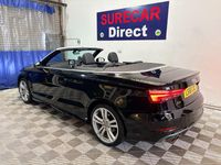 Used Audi A3 Cabriolet S-Line 150 HP (110 kW) 2018 Black Cabriolet