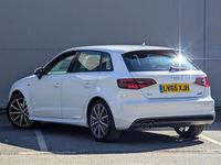 Used Audi A3 Sportback S-Line 184 HP (135 kW) 2016 White Hatchback