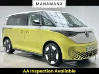 Begagnad VW ID. Buzz Pro 210 kW (286 HK) 2022 Vit Minibuss