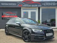 Used Audi S3 Sportback Advanced 300 HP (220 kW) 2014 Black Hatchback