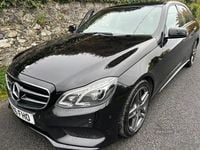 Used Mercedes E220 AMG 177 HP (130 kW) 2016 Black Sedan