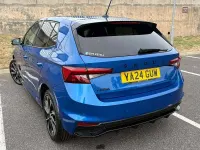 Used Skoda Fabia Monte Carlo 85 HP (62 kW) 2024 Blue Hatchback