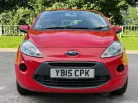 Used Ford Ka S 69 HP (50 kW) 2015 Red Hatchback