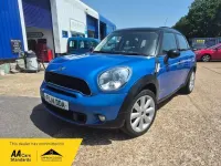 Used Mini Cooper SD Countryman 143 HP (105 kW) 2014 Blue SUV