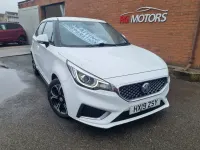 Używany MG MG3 Exclusive 106 KM (77 kW) 2019 Biały Hatchback