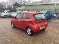 Used Kia Picanto 84 HP (61 kW) 2012 Red Hatchback