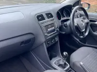 Used VW Polo SE 90 HP (66 kW) 2015 Grey Hatchback