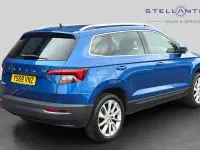 Used Skoda Karoq SE L 148 HP (108 kW) 2020 Blue SUV