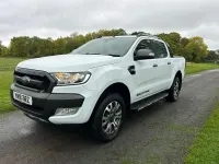 Used Ford Ranger Wildtrack 200 HP (147 kW) 2018 White Pickup