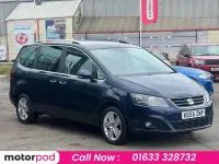 Used Seat Alhambra SE 150 HP (110 kW) 2015 Blue MPV