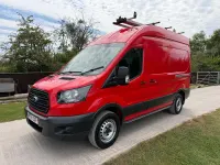 Used Ford Transit 130 HP (95 kW) 2018 Blue Van