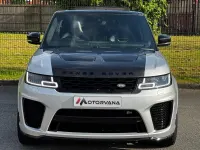 Used Land Rover Range Rover Sport SVR 575 HP (422 kW) 2019 Silver SUV