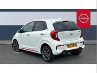 Used Kia Picanto GT-Line S 99 HP (72 kW) 2022 White Hatchback