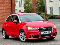 Used Audi A1 Sport 122 HP (89 kW) 2011 Red Hatchback