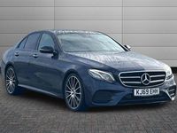 Used Mercedes E300 AMG line 245 HP (180 kW) 2020 Cavansite blue Sedan