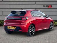 Usado Peugeot 208 Allure Premium 101 HP (74 kW) 2020 Vermelho Citadino