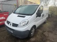 Used Renault Trafic 115 HP (84 kW) 2010 White MPV