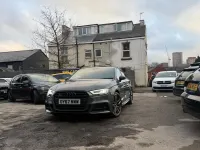 Used Audi A3 Black Edition 2017 Grey Sedan