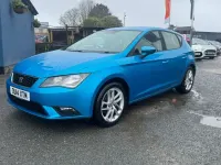 Usado Seat Leon SE 150 HP (110 kW) 2014 Azul Citadino