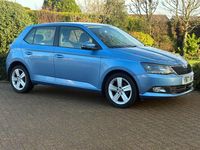 Used Skoda Fabia SE L 2017 Blue Hatchback
