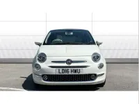 Used Fiat 500 Lounge 69 HP (50 kW) 2016 White Hatchback