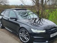 Used Audi A6 Black Edition 320 HP (235 kW) 2015 Black Estate