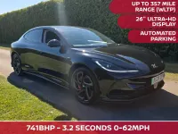 Ny MG IM5 Performance 553 kW (752 HK) 2026 Svart Halvkombi