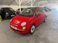 Used Fiat 500 Lounge 69 HP (50 kW) 2013 Red Hatchback