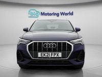 Begagnad Audi Q3 S-Line 150 HK (110 kW) 2021 Blå SUV