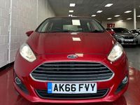 Used Ford Fiesta Zetec 2016 Red Hatchback