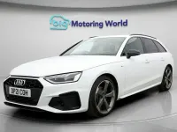 Used Audi A4 Black Edition 150 HP (110 kW) 2021 White Estate