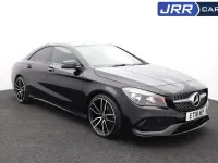 Begagnad Mercedes CLA180 AMG line 122 HK (89 kW) 2018 Svart Sedan