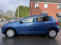 Used Dacia Sandero Ambiance 2015 Blue Hatchback