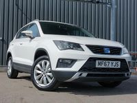 Begagnad Seat Ateca Ecomotive 115 HK (84 kW) 2017 Vit SUV
