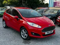 Used Ford Fiesta Zetec 2015 Red Hatchback
