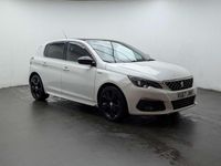 Used Peugeot 308 GT-line 120 HP (88 kW) 2017 White Hatchback