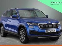 Used Skoda Kodiaq SE L Executive 150 HP (110 kW) 2023 Race blue metallic SUV